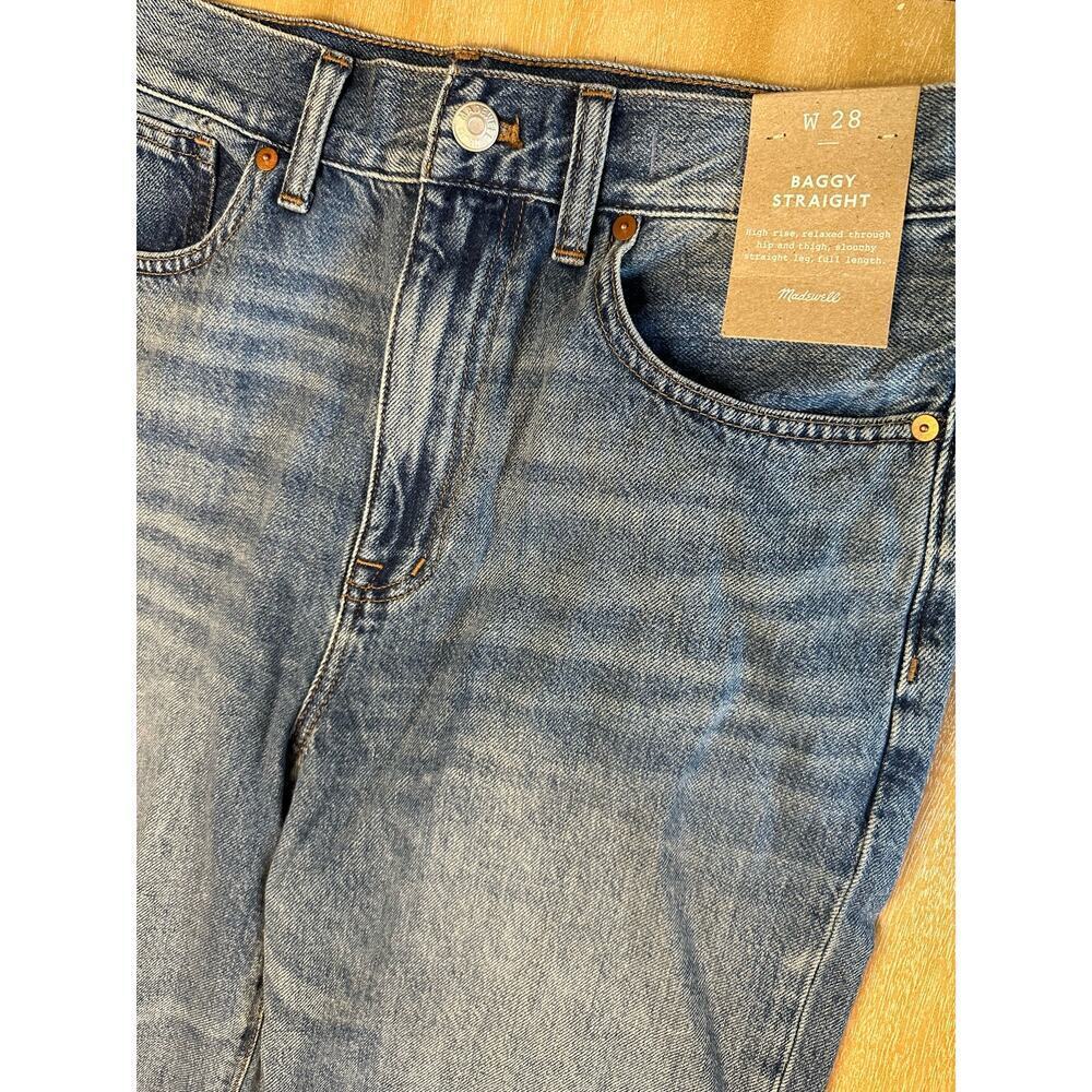 NWT Madewell Baggy Straight jeans - Picture 2 of 6